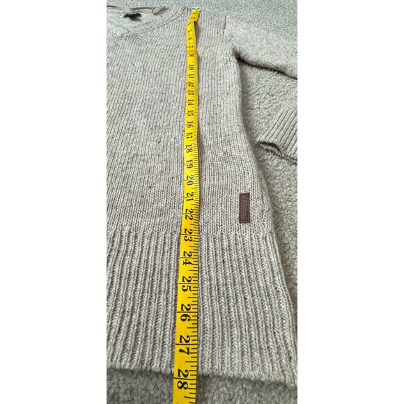 Roots Canada Women’s Sweater XS Beige Merino Wool Alpaca Blend V-Neck - Picture 6 of 6